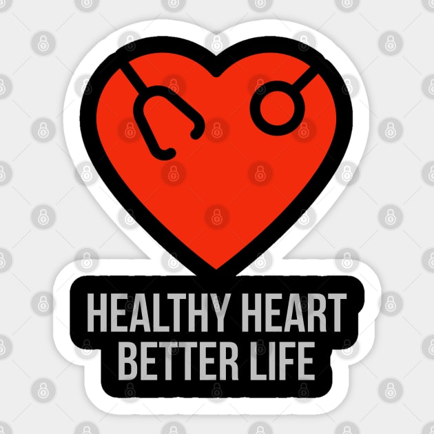 Cardiology, Healthy Heart Better Life Sticker by docferds